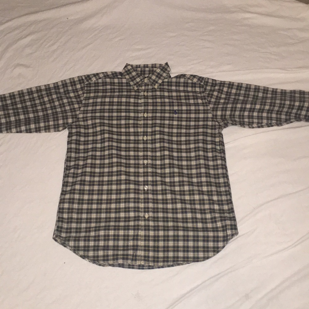Ralph Lauren plaid button down.
